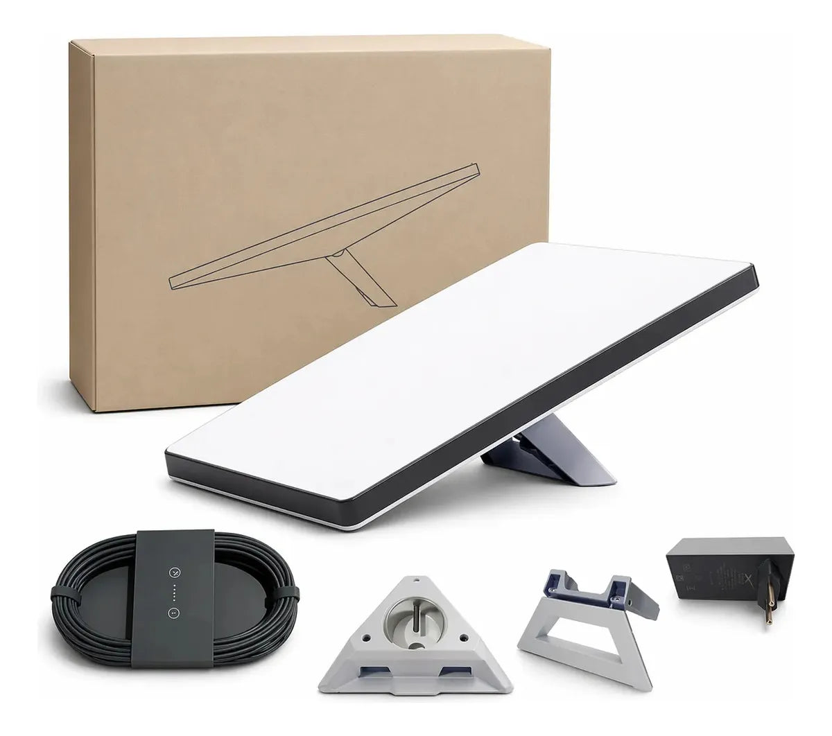 Kit Mini Antena Starlink Internet via Satélite Portátil