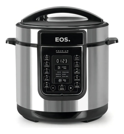 Panela De Pressão Elétrica Multiuso Digital Inox 6L EOS 127V
