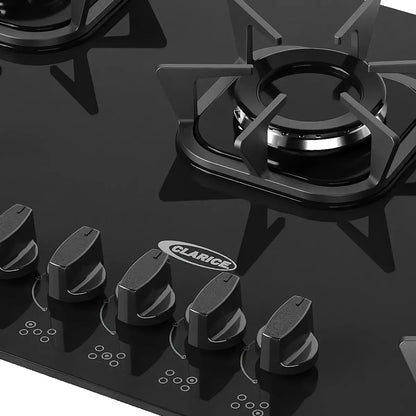 Fogão Cooktop 5 Bocas Clarice com Mega Chama Bivolt