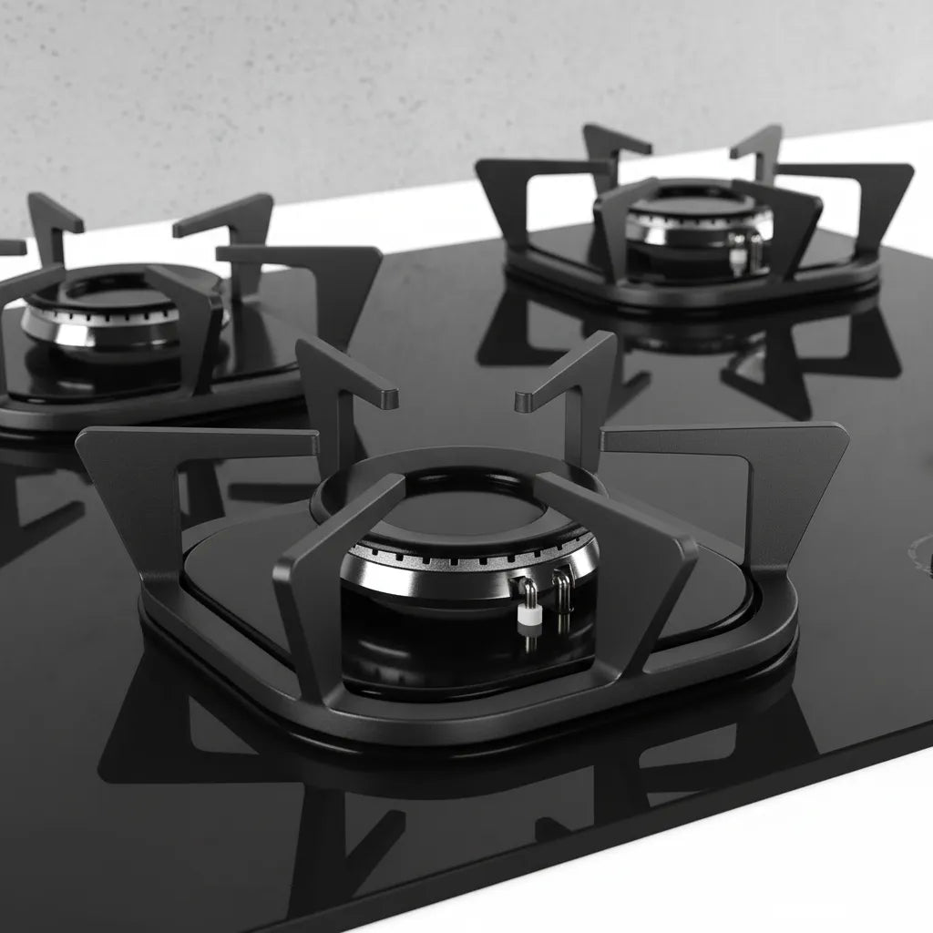 Fogão Cooktop 5 Bocas Clarice com Mega Chama Bivolt