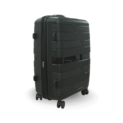 Kit Malas Menat Elefante 10kg+23kg Polipropileno Preto com Cadeado TSA