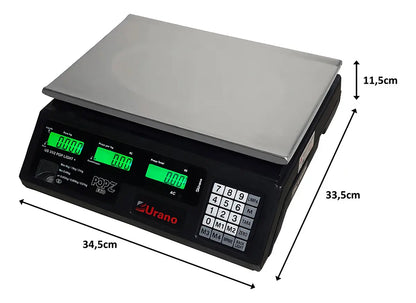 BALANÇA POP-Z MIRA 31 KG TRÍPLICE ESCALA