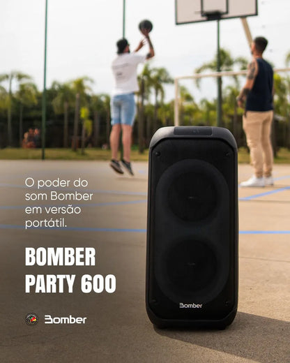 CAIXA BLUETOOTH BOMBER PARTY 600W