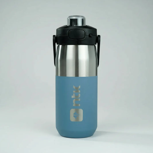 GARRAFA TÉRMICA ISOMAX DE 550ML NTK AZUL CLARO