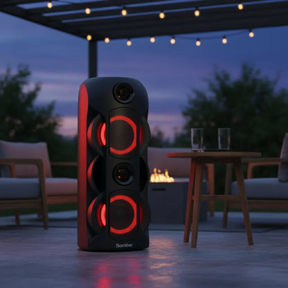 CAIXA BLUETOOTH BOMBER PARTY 800W