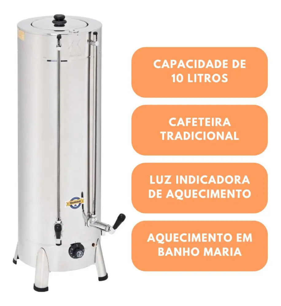 CAFETEIRA MASTER 10 LITROS MARCHESONI 220V