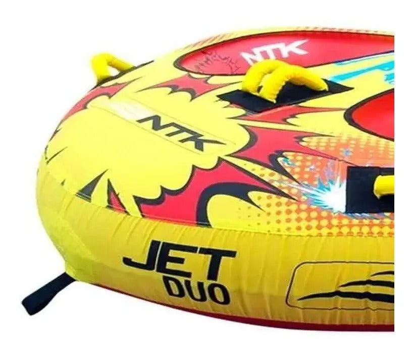 Boia Rebocável Jet Duo Nautika 1,75m Inflável 2 Pessoas