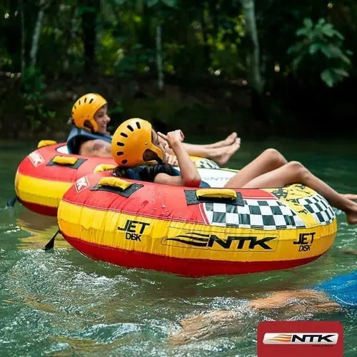 Boia Rebocável Jet Disk Nautika 1,20m Inflável Para Esportes Aquáticos