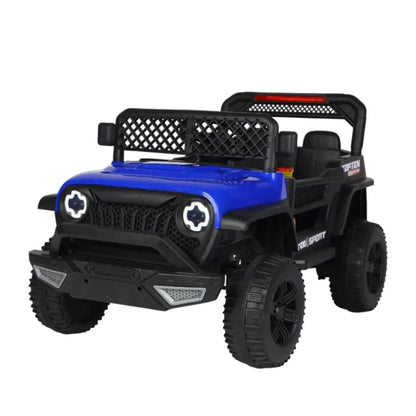 Jipe Elétrico Infantil Bang Toys Adventure V12 12V com Controle Remoto Bluetooth USB LED
