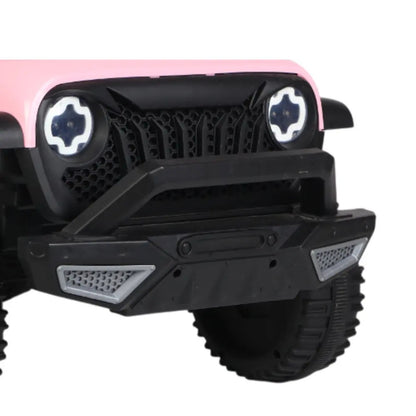 Jipe Elétrico Infantil Bang Toys Adventure V12 12V com Controle Remoto Bluetooth USB LED