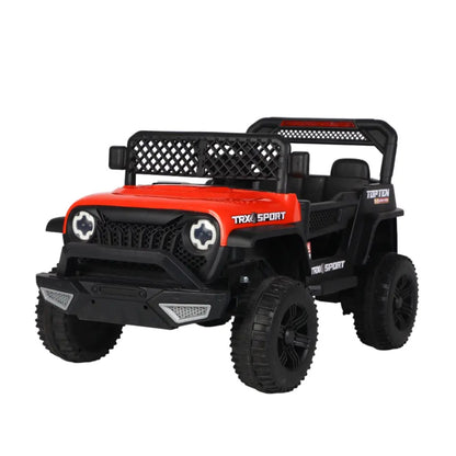 Jipe Elétrico Infantil Bang Toys Adventure V12 12V com Controle Remoto Bluetooth USB LED