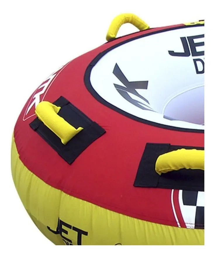 Boia Rebocável Jet Disk Nautika 1,20m Inflável Para Esportes Aquáticos