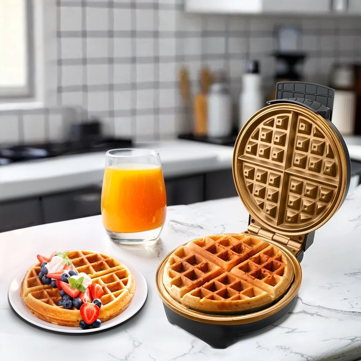 Máquina De Waffle PWM02A PHILCO 850W Antiaderente 127V