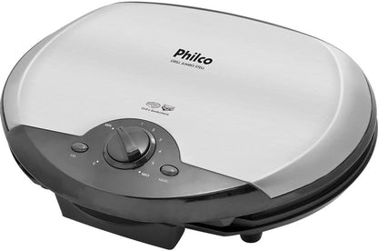 Grill Philco mini Jumbo Steel N 127V Antiaderente Inox