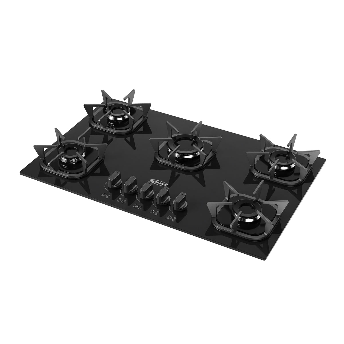 Fogão Cooktop 5 Bocas Clarice com Mega Chama Bivolt