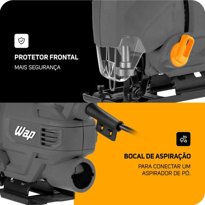 Serra Tico Tico WAP STT02 800W Velocidade Variável Ação Pendular 4 Estágios Engate Rápido