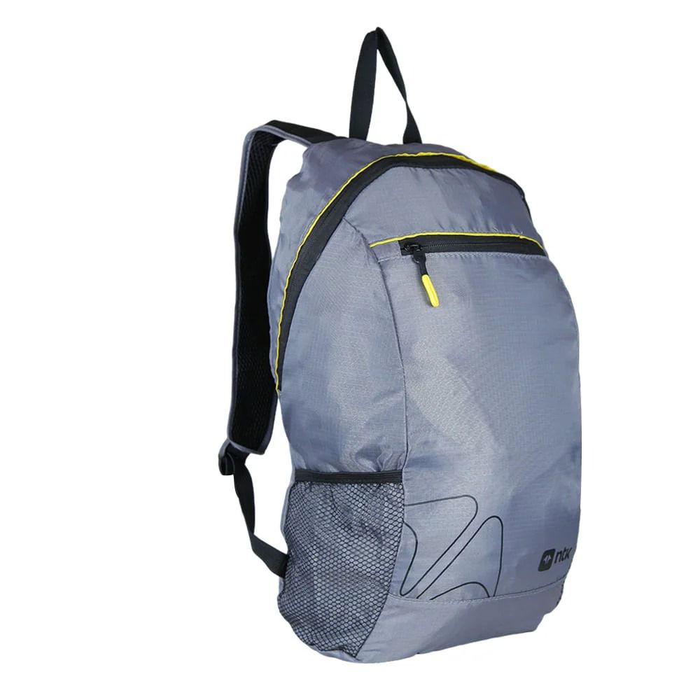 MOCHILA DOBRÁVEL POCKY EM POLIÉSTER 420D NTK CINZA
