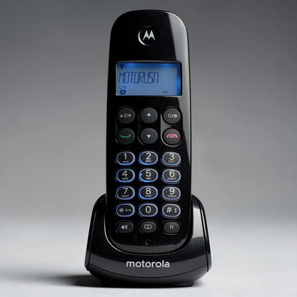 Telefone Motorola Moto 700 sem fio Preto