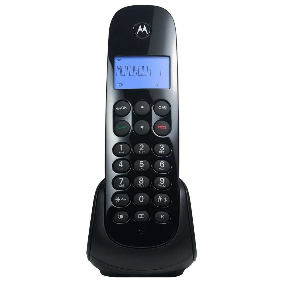 Telefone Motorola Moto 700 sem fio Preto