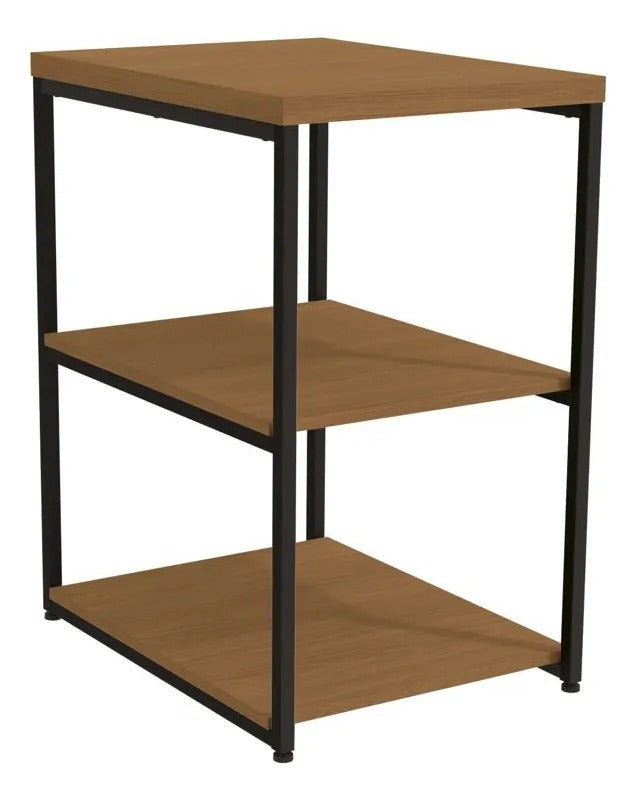 Mesa de Apoio Kappesberg 45cm Canela Preto Fosco