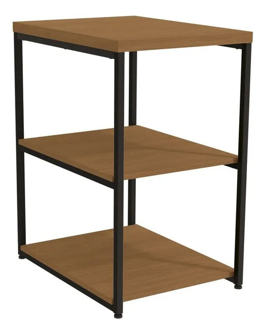 Mesa de Apoio Kappesberg 45cm Canela Preto Fosco