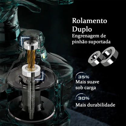 Carretilha Speed Demon Elite Cast Black Esquerda Kastking
