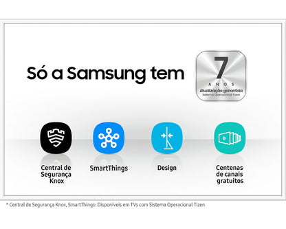 Smart TV Samsung 50 4K Crystal UHD U8600F Wi-Fi Bluetooth