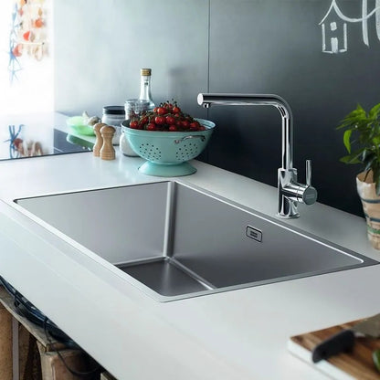 Cuba de Embutir e Sobrepor em Inox Linea 70 70x40cm com Acessórios 18630
