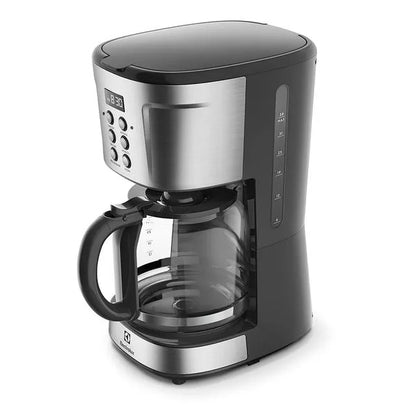 Cafeteira Elétrica Electrolux Digital 38 Xícaras Experience Programável com Timer Cor Inox ECM30