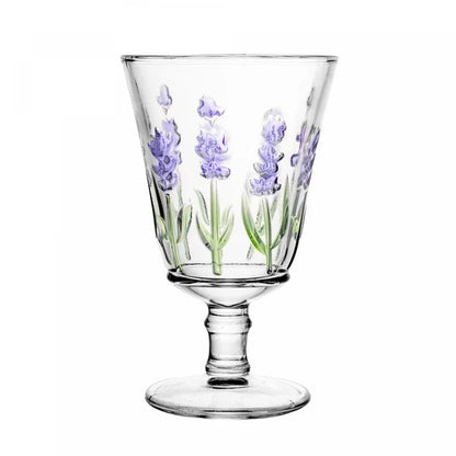 Conjunto Jarra com 6 Taças Lavanda 1,3L+ 240ml Cristal Wolff