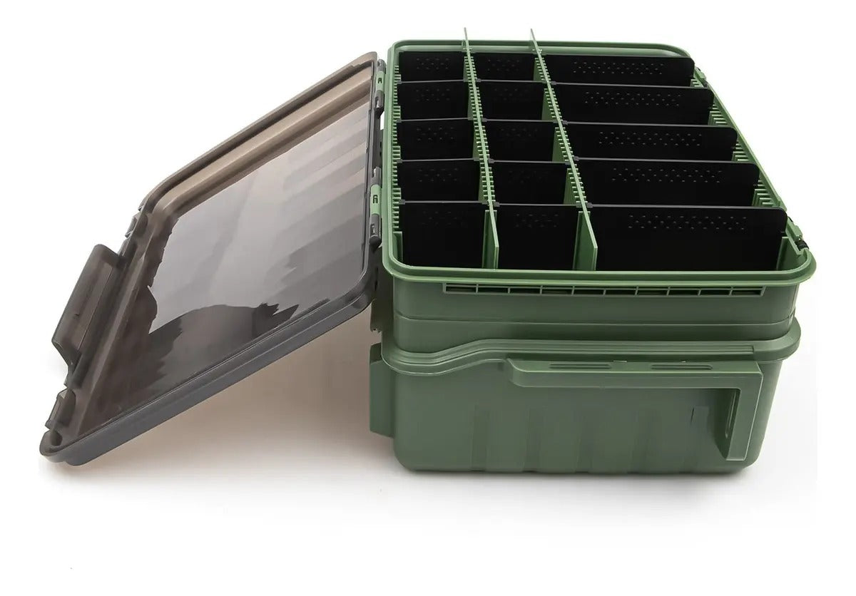 Maleta De Pesca Daisen DS 408-MG Organizador Para Pescaria