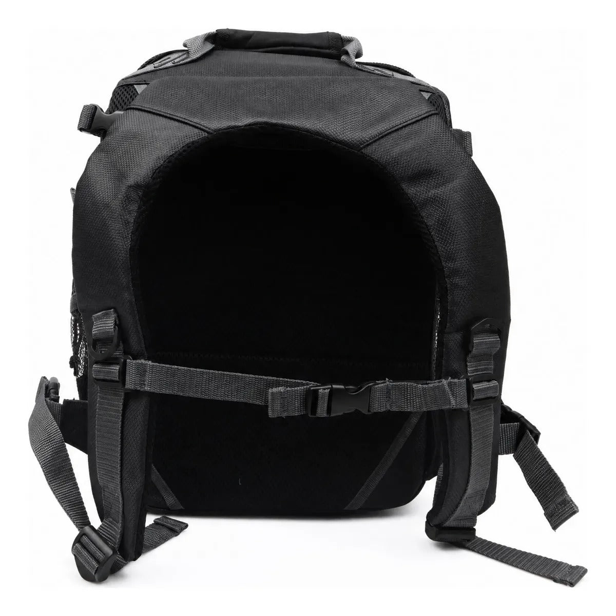 Mochila De Pesca Daisen Com 3 Estojos Black Grey Para Pesca