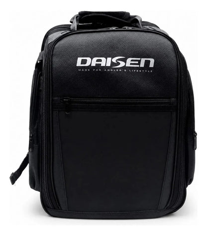 Mochila De Pesca Daisen Com 3 Estojos Black Grey Para Pesca