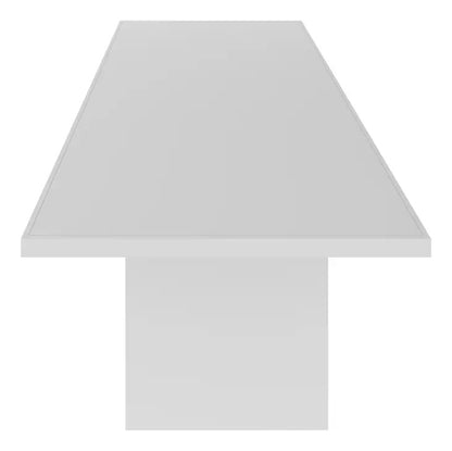 Mesa De Reunião Tecnomobili ME4119 Branco 200cm Para Escritório