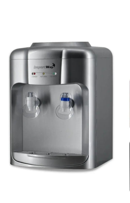 Bebedouro Refrigerador Dispenser De Água Gelada Para Galão 10l Ou 20l Prata