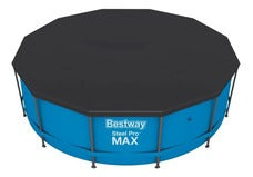 Capa P/ Piscina Estrutural E Inflavel Circular 3,66m Bestway Preto