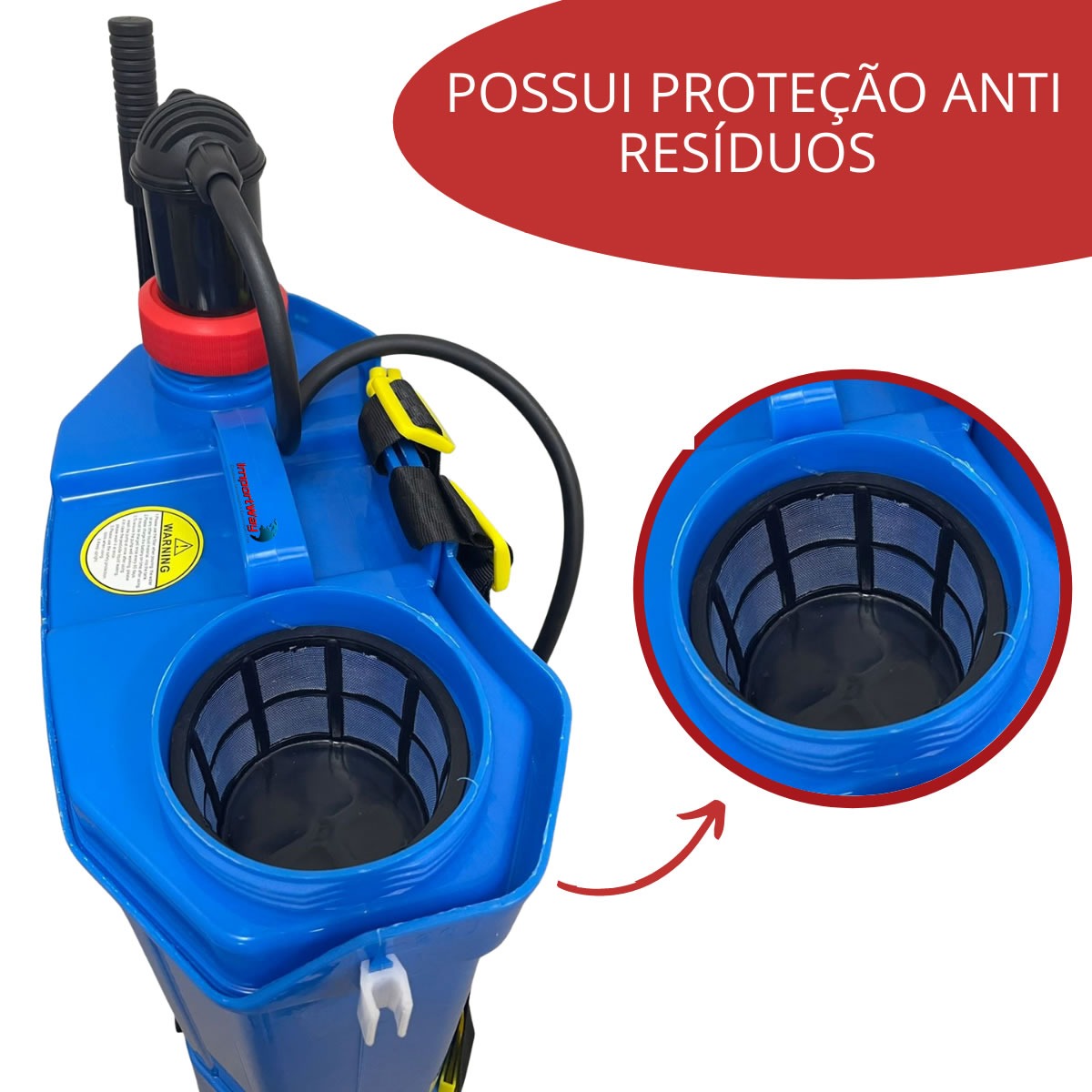 Pulverizador Costal Importway 20L Elétrico E Manual 2x1