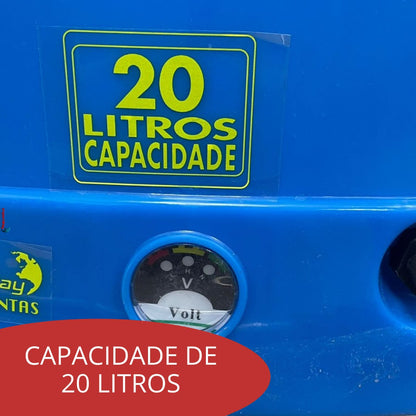 Pulverizador Costal Importway 20L Elétrico E Manual 2x1