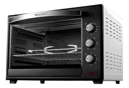 Forno De Bancada Elétrico Best Forno Plus 48l Preto/branco