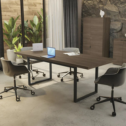 Mesa De Reunião Kappesberg F220 2,20m Carvalho Munique