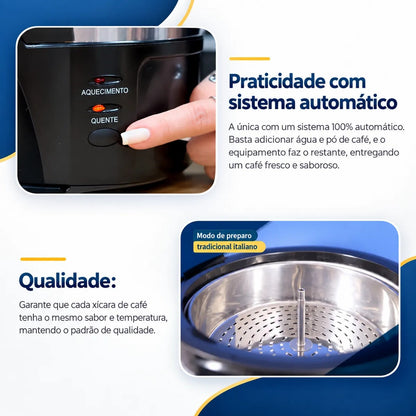 Cafeteira Automática 4 Litros 1000 W Marchesoni 220V