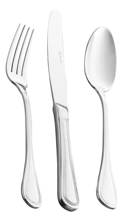 Faqueiro 101 Peças Wolff Avalon Aço Inox Com Caixa Wolff Inox