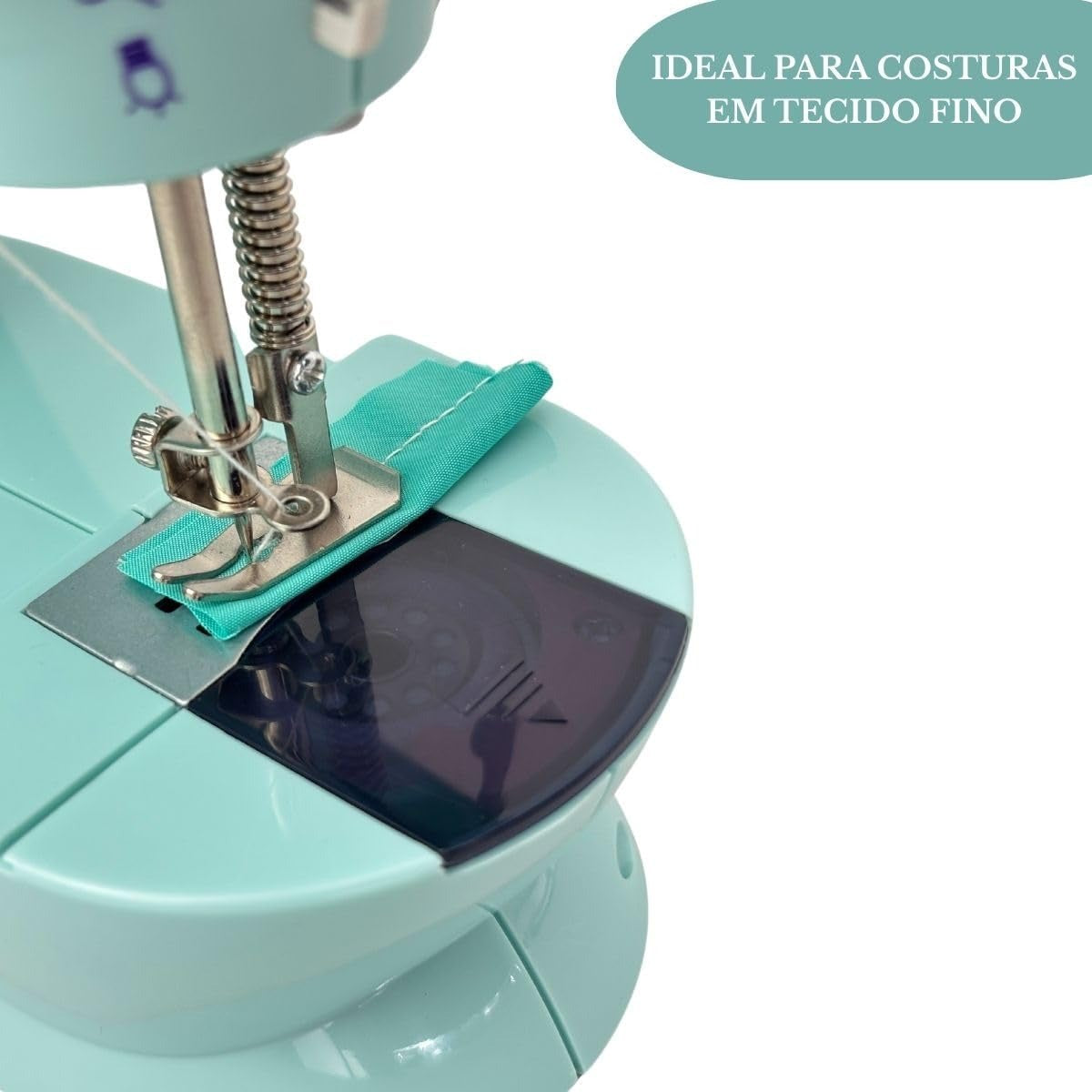 Mini Máquina De Costura Portátil Importway Bivolt 2 Velocidades