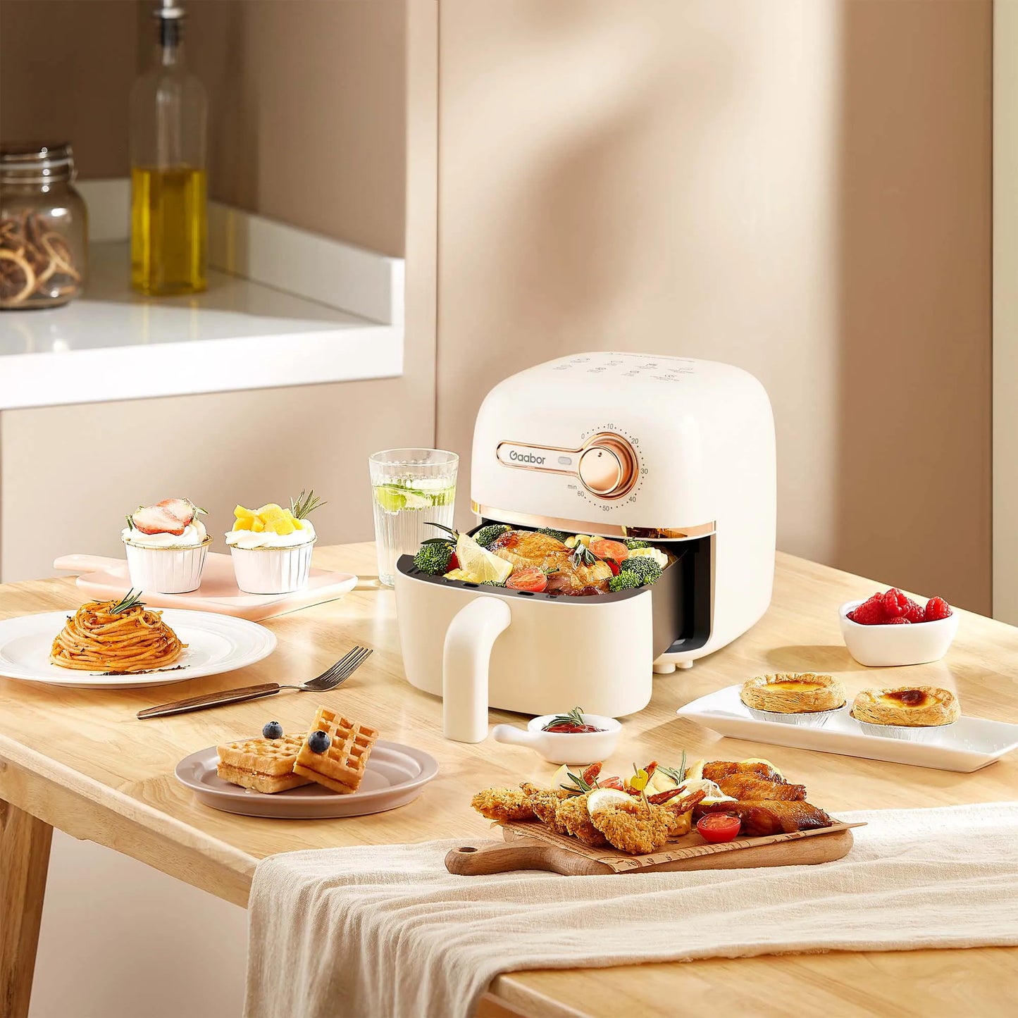 Mini Air Fryer 1.4L Individual 900w - Gaabor