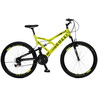 BICICLETA COLLI GPS A.26 AERO TAM 19 - AMARELO NEON