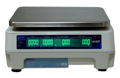 Balança Etiquetadora Urano BA37 31kg Tríplice Escala Impressora Térmica Ethernet Bivolt