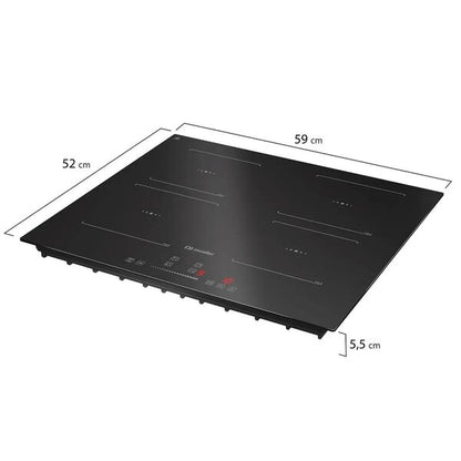 Cooktop Indução Mueller 4 Bocas Painel Touch 220V