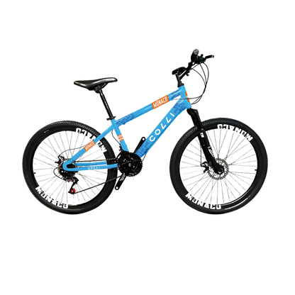 BICICLETA COLLI MONACO A.26 F.DISCO 21V- AZUL CHMPANHE