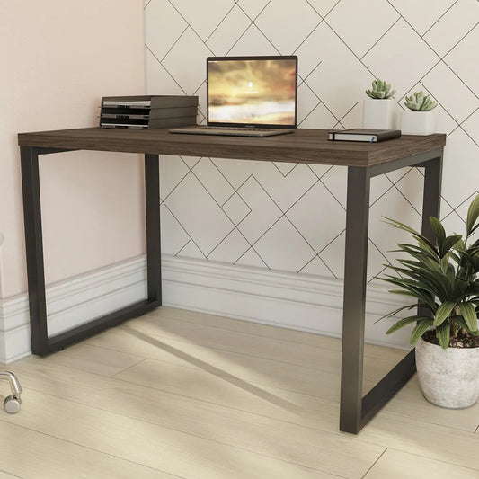 Mesa Escritório Secretária Kappesberg Frame - Marrom