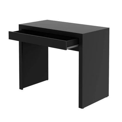 Mesa Escritório Com Gaveta Home Office Tecno Mobili ME4107 MDP Preta